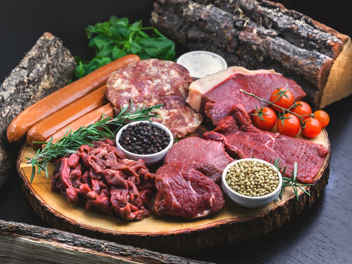 Viande premium maturee